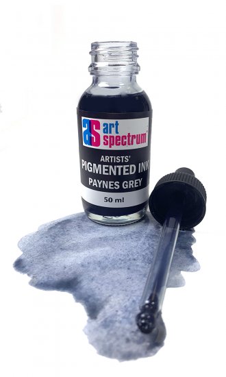 Paynes Grey As Pigmented Ink 50ml - Click Image to Close