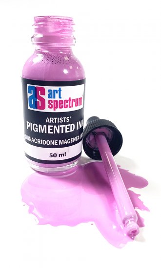 Quinacridone Magenta Light As Ink 500ml - Click Image to Close