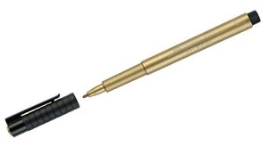 Faber Castell Pitt Artist Pen Gold 1.5mm