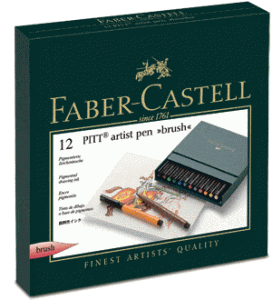 Faber Castell Pitt Artist Pens Set 12