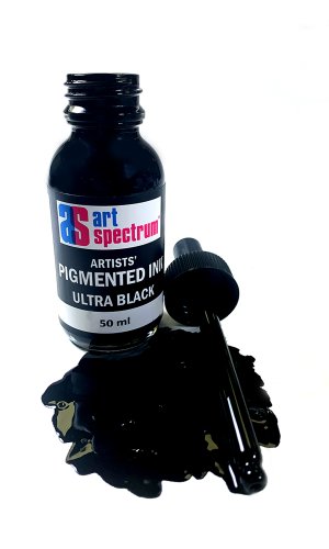 Ultra Black As Pigmented Ink 500ml
