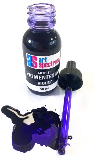 Violet As Pigmented Ink 50ml - Click Image to Close