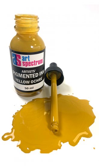 Yellow Ochre As Pigmented Ink 500ml