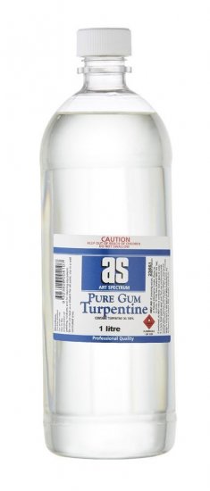 Pure Gum Turps As 1000ml - Click Image to Close