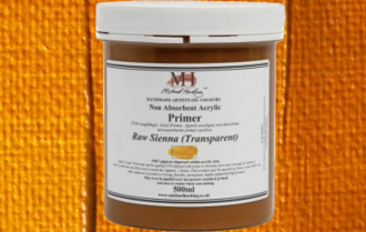 Non Absorbent Acrylic Primer MH Raw Sienna Transparent 1000ml