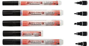 Aerocolor Liner No.1 0.8mm Fine Tip