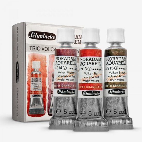 Schmincke Horadam Super Granulation Trio Volcano 3x5ml Tubes - Click Image to Close