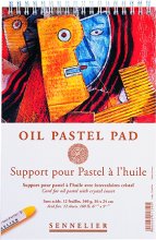 Sennelier Oil Pastel Pad 24x32cm 12 sheets