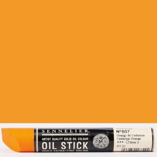 Cadmium Orange Sennelier Paint Stick Large 96ml S3 - Click Image to Close