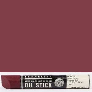 Carmine Red Sennelier Paint Stick Regular S3