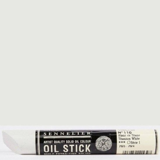 Titanium White Sennelier Paint Stick Regular S1 - Click Image to Close