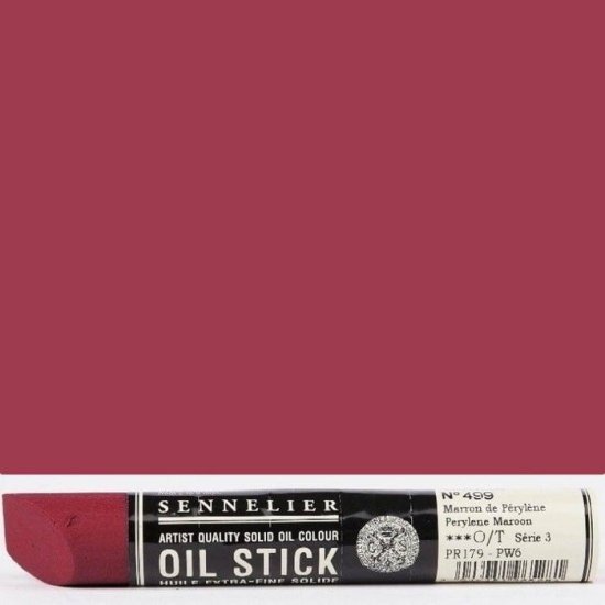 Perylene Maroon Sennelier Paint Stick Regular S3 - Click Image to Close