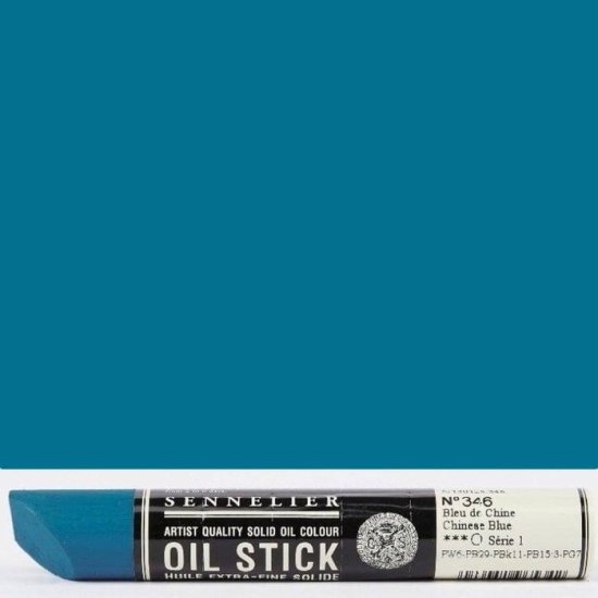 Chinese Blue Sennelier Paint Stick Regular S1 - Click Image to Close