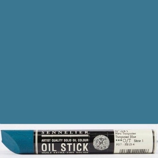 Turquoise Blue Sennelier Paint Stick Regular S1 - Click Image to Close