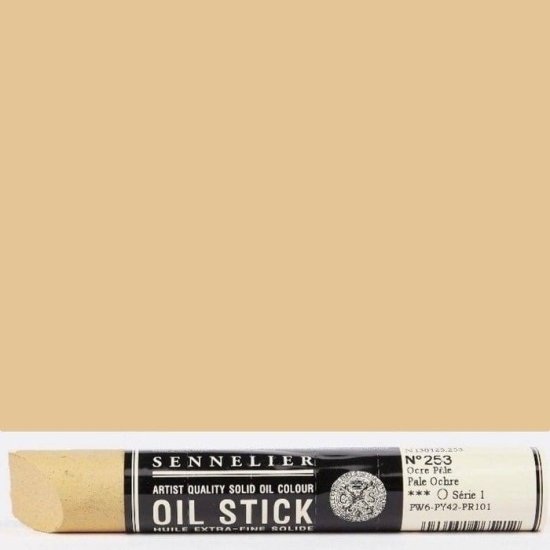 Pale Ochre Sennelier Paint Stick Regular S1 - Click Image to Close