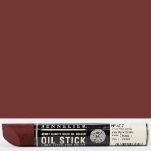 Van Dyck Brown Sennelier Paint Stick Regular S1