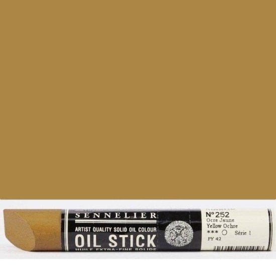 Yellow Ochre Sennelier Paint Stick Regular S1 - Click Image to Close