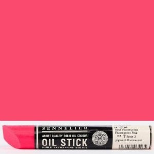 Neon Pink Sennelier Paint Stick Regular S3