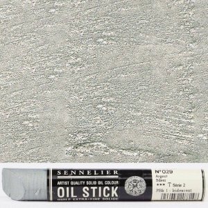 Silver Sennelier Paint Stick Regular S2