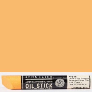 Permanent Orange Yellow Sennelier Paint Stick Regular S2
