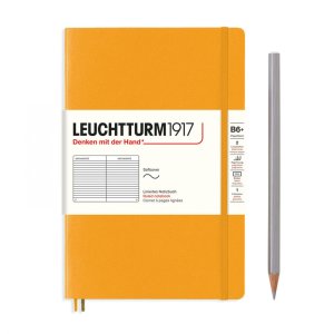 Leuchtturm Notebook SC Paperback B6+ 123p Ruled Rising Sun