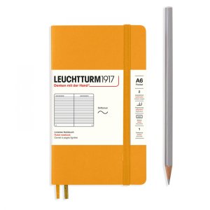 Leuchtturm Notebook SC Pocket A6 123p Ruled Rising Sun