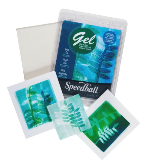 Speedball Gel Printing Plate 12x12inch - Click Image to Close