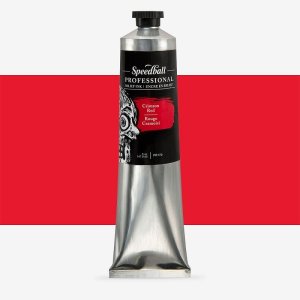 Crimson Red Speedball Professional Relief Ink 148ml (5oz)