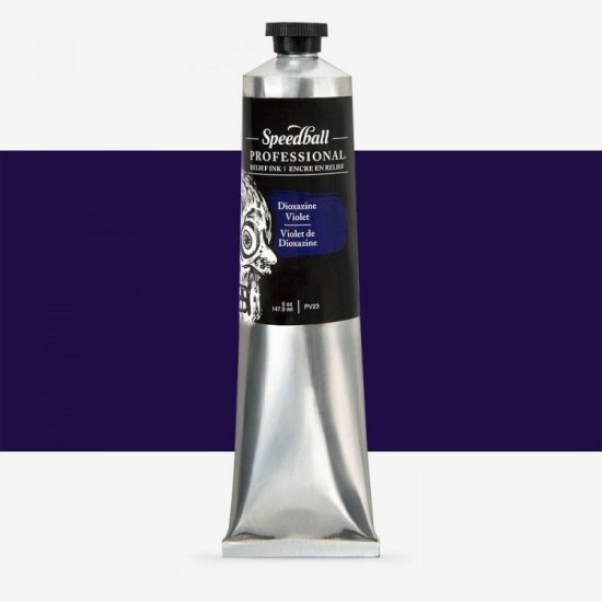 Dioxazine Violet Speedball Professional Relief Ink 148ml (5oz) - Click Image to Close