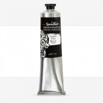 Titanium White Speedball Professional Relief Ink 148ml (5oz)