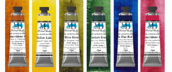 Spring Floral Set Michael Harding Watercolour 15ml