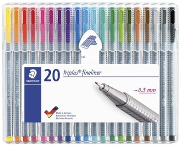 Staedtler Triplus Fineliner Set 20