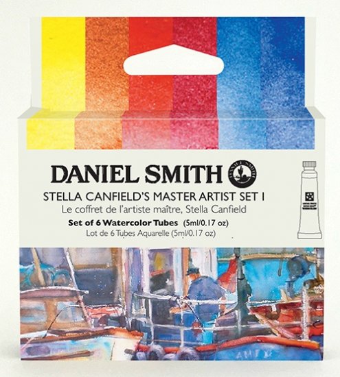 DANIEL SMITH Stella Canfield's Master Artist Set I 6x5ml Tubes - Click Image to Close