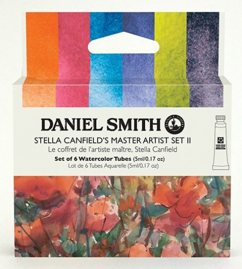 DANIEL SMITH Stella Canfield's Master Artist Set II 6x5ml Tubes - Click Image to Close
