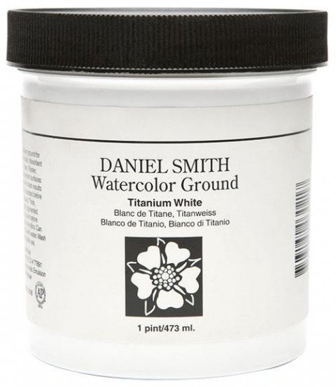 Daniel Smith Watercolour Ground Titanium White 473ml - Click Image to Close