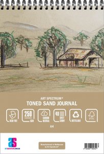 Sand Toned Journal A4 250gsm 40sh Art Spectrum