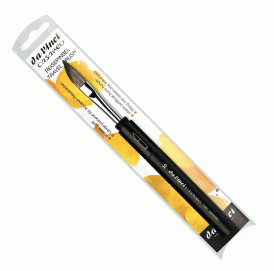 Da Vinci Casaneo Travel Brush Dagger Size 10 - Click Image to Close