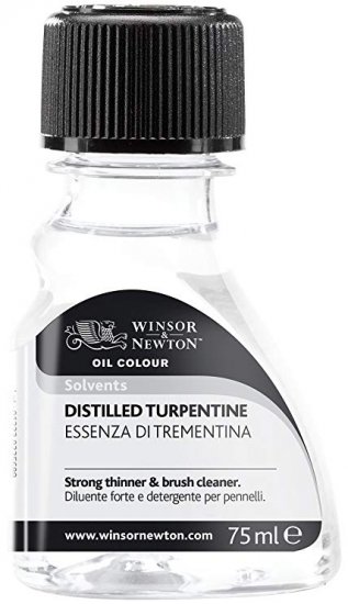 English Distilled Turpentine 75ml WN - Click Image to Close