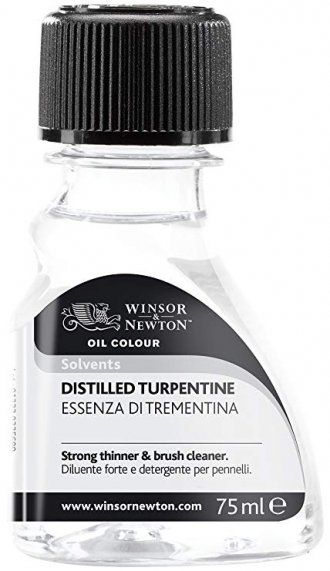 English Distilled Turpentine 75ml WN