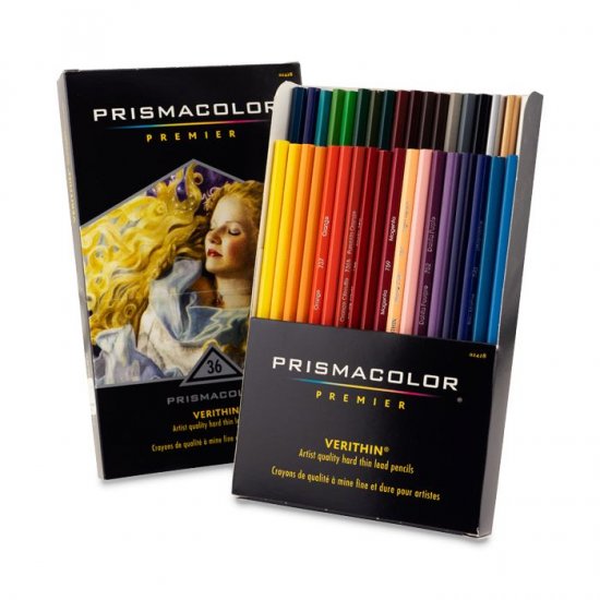 Prismacolor Pencil Verithin Set of 36 - Click Image to Close