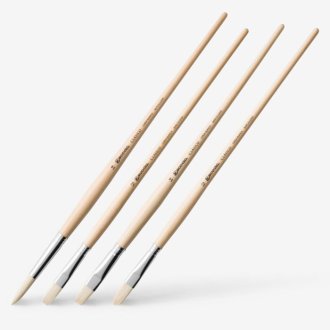 8950 Escoda Clasico White Chungking Hog Set of 4