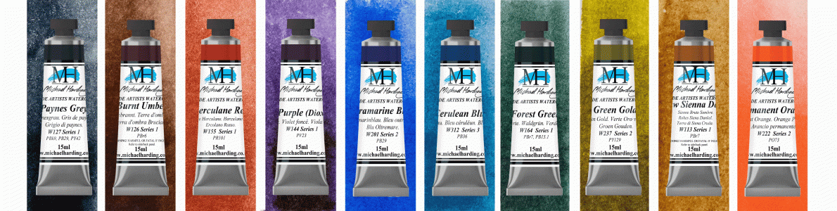 Wild Nature Set Michael Harding Watercolour 15ml