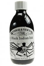 Indian Ink Black 250ml Winsor&Newton