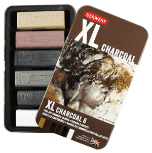 Derwent XL Coloured Charcoal Blocks