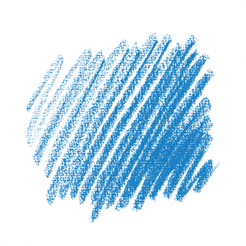 006 King Blue Conte Crayon