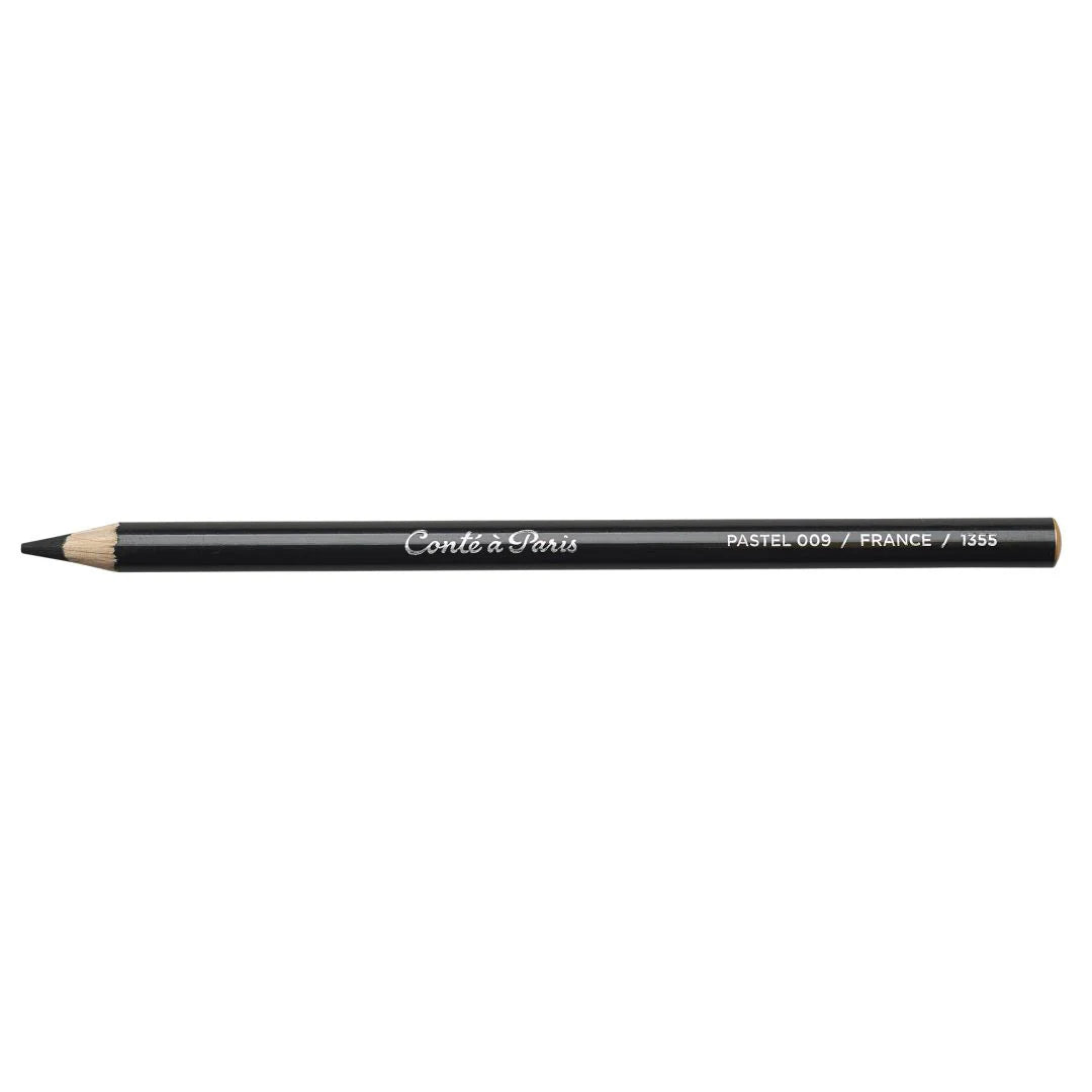 009 Black Conte Pastel Pencil