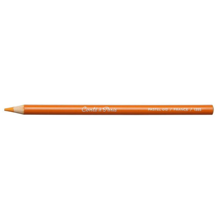012 Orange Conte Pastel Pencil