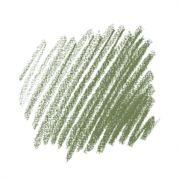076 Leaf Green Conte Crayon
