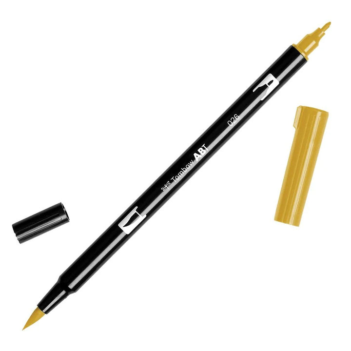 Yellow Gold 026 Tombow Dual Brush Pen
