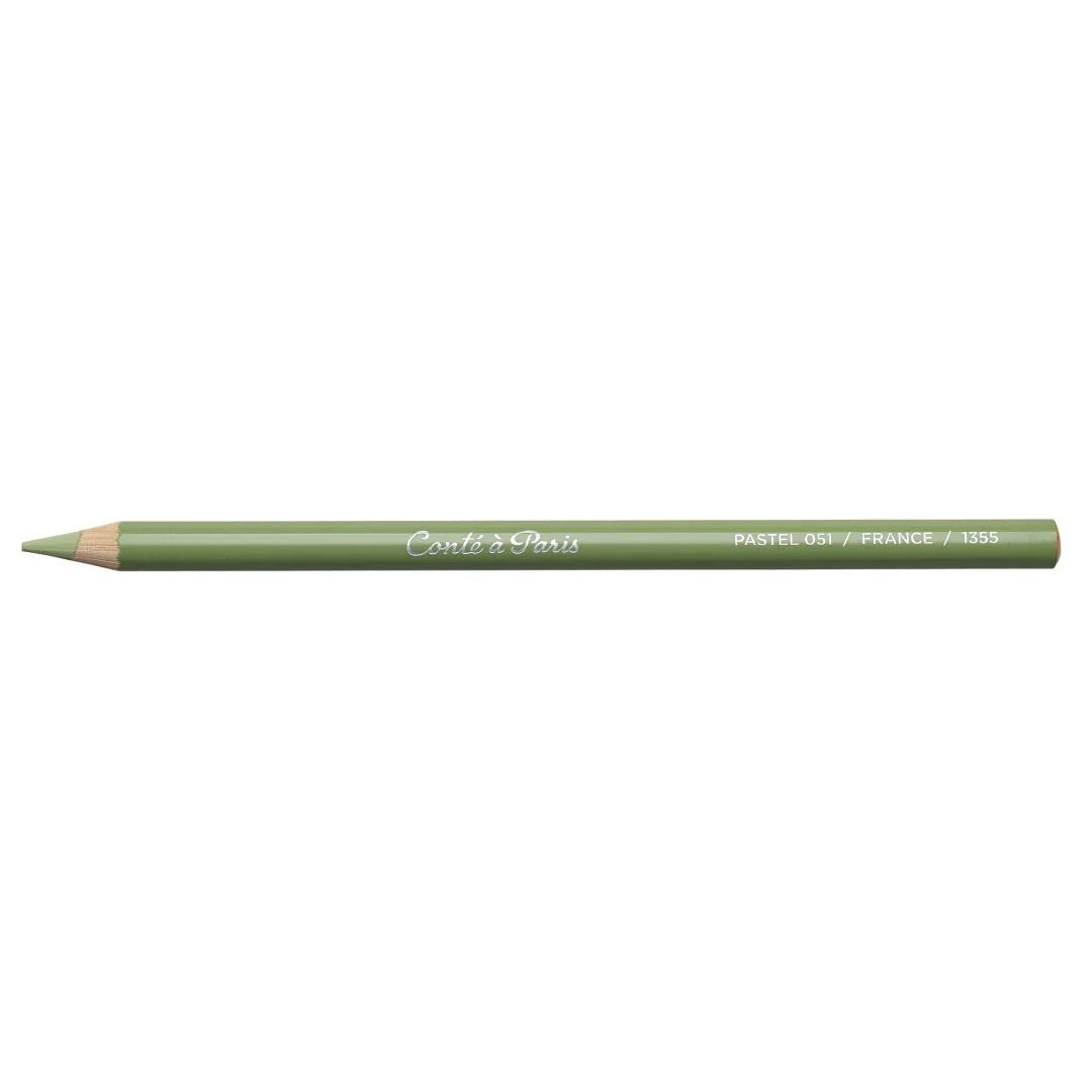 051 Green Grey Conte Pastel Pencil